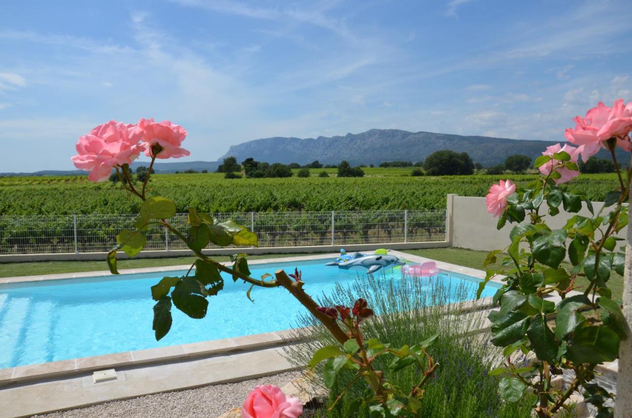 Apartmán Vue Sainte Victoire, Proche Aix-En-Provence Pourrieres Exteriér fotografie